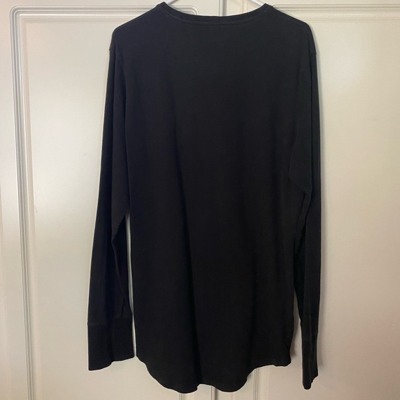 Legacy Edition, L,Men’s black,100% cotton,unique side bottom zippers w/thumbhole - Picture 7 of 7